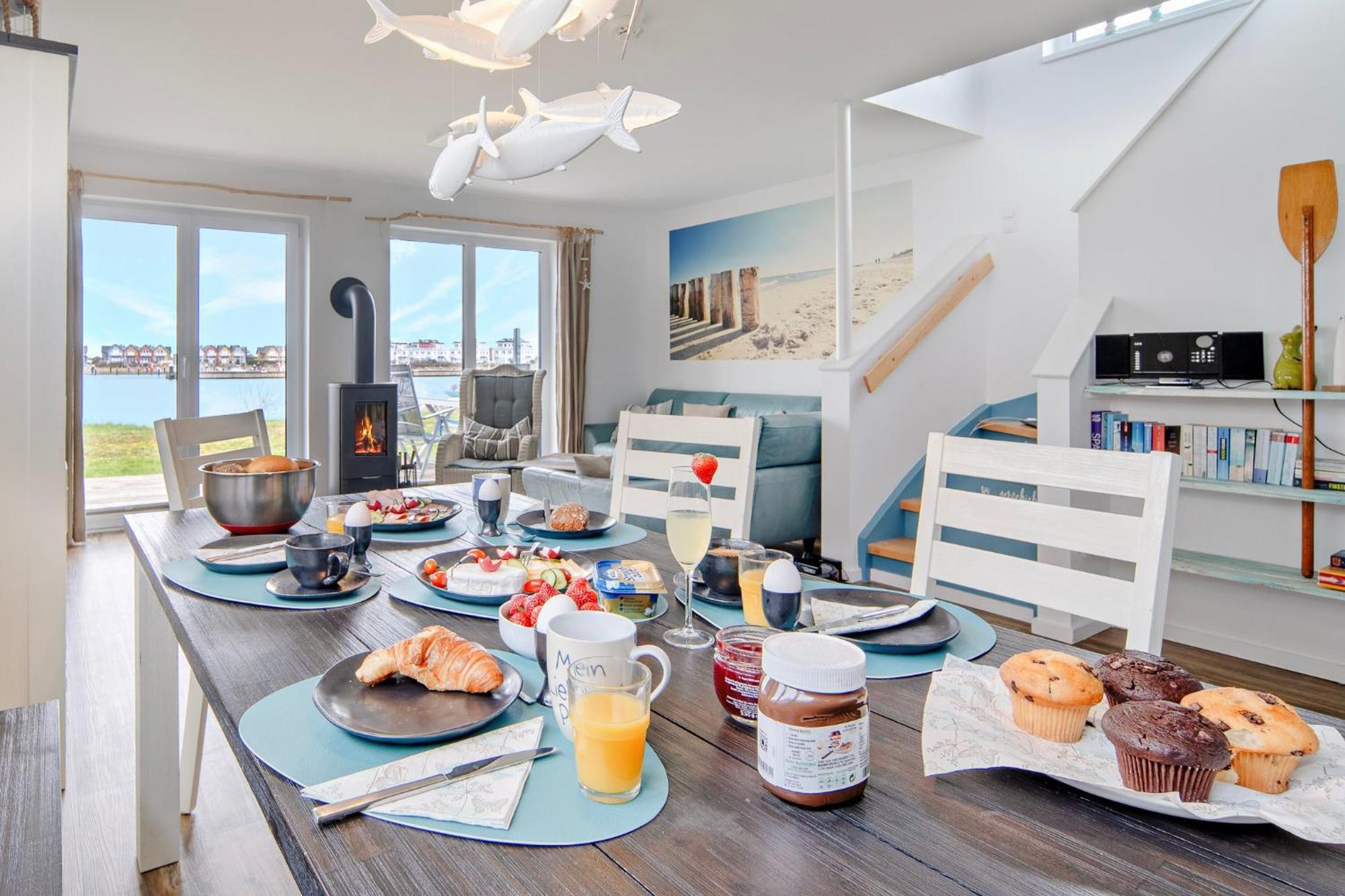 Ferienhaus Lieblingsplatz By Seeblick Ferien Oro, Direkte Wasserlage,Sauna,Kamin Olpenitz Esterno foto