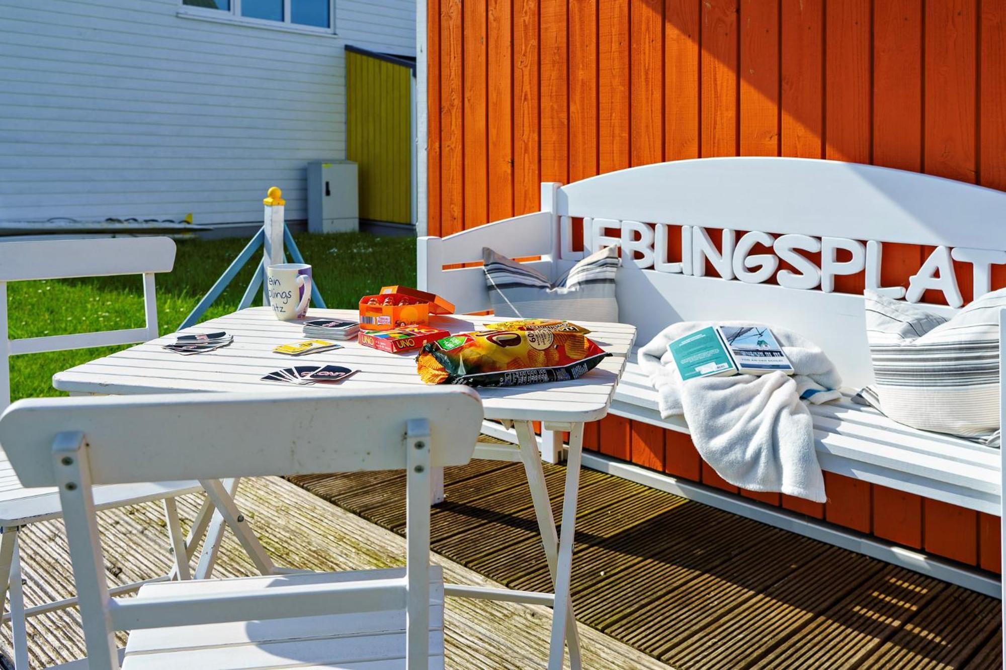 Ferienhaus Lieblingsplatz By Seeblick Ferien Oro, Direkte Wasserlage,Sauna,Kamin Olpenitz Esterno foto